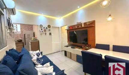 Apartamento à venda, 68 m² por R$ 460.000,00 - Embaré - Santos/SP