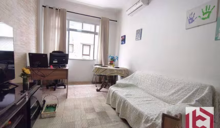 Apartamento com 2 dormitórios à venda, 77 m² por R$ 550.000,00 - Aparecida - Santos/SP