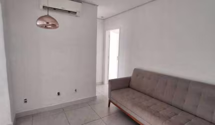 Apartamento com 1 dormitório, 48 m² - venda por R$ 330.000 ou aluguel por R$ 2.500 (PACOTE)/mês - José Menino - Santos/SP