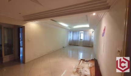 Apartamento com 3 dormitórios para alugar, 218 m² por R$ 6.000 PACOTE/mês - Aparecida - Santos/SP