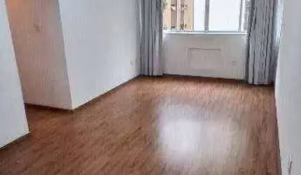 Apartamento com 1 dormitório para alugar, 57 m² por R$ 2.900 (PACOTE)/mês - Aparecida - Santos/SP