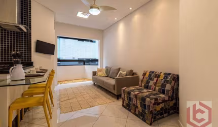 Apartamento com 1 dormitório à venda, 55 m² por R$ 555.000,00 - Pompéia - Santos/SP