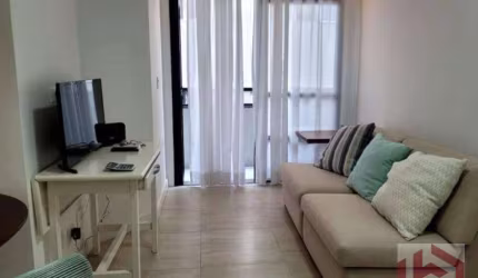 Apartamento com 1 dormitório à venda, 48 m² por R$ 530.000,00 - Pompéia - Santos/SP