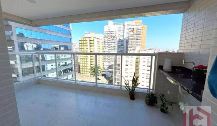 Apartamento com 2 dormitórios à venda, 87 m² por R$ 1.378.000,00 - Gonzaga - Santos/SP