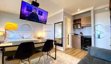 Flat ESuites Congonhas Hotels disponível para venda com 25m², 01 dorm e 01 vaga de garagem