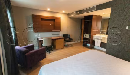 Flat Bourbon Ibirapuera em Moema para locação, próximo ao Metro Eucaliptos.