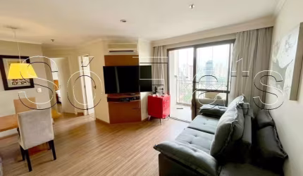 Flat no Quality Alvorada, localiado na Vila Olímpia com 1 dorm, próximo a Avenida dos Bandeirantes.
