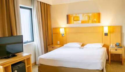 Slaviero Guarulhos - Lindo flat para locação com fácil acesso a São Paulo. Com entrada imediata!
