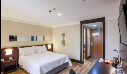 Flat no Transamérica Executive Congonhas 23m² com 1 dormitório e 1 vaga.