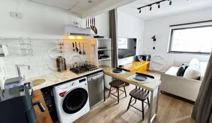 Studio Le Premier para locação com 29m² e 1 vaga de garagem no Jardim Paulista.