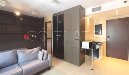 Flat Melia Ibirapuera disponível para venda com 27m², 01 dorm e 01 vaga de garagem
