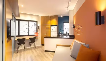 Flat Hampton Park disponível para venda com 30m² e 01 vaga de garagem