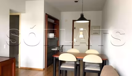 Flat Saint Moritz disponível para venda com 52m², 01 dorm e 01 vaga de garagem