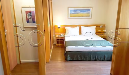 Flat Hampton Park disponível para venda com 33m², 01 dorm e 01 vaga de garagem
