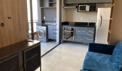 Residencial Cobogo em Pinheiros, apto para locação com 32m², 1 dormitório e 1 vaga de garagem.