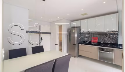 Residencial Horizonte JK de luxo 1 dorm na Juscelino Kubitschek Itaim Bibi.