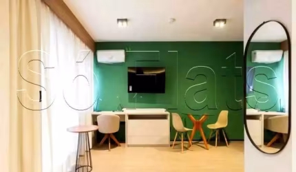 Flat Grand Mercure Itaim disponível para venda com 35m², 01 dormitório e 01 vaga de garagem