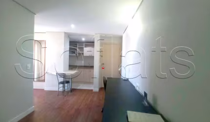 Flat disponível para locação na cidade de Santo André, na região central próximo ao Shopping ABC.