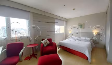 Ótimo studio na Vila Olímpia próximo da Avenida Santo Amaro e Avenida Faria Lima