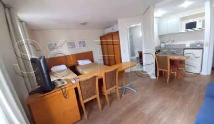 Flat Mercure Times Square disponível para venda com 45m², 02 dorms e 01 vaga de garagem