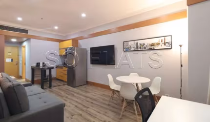 Flat Nortel disponível para venda com 49,46m², 01 dorm e 01 vaga de garagem