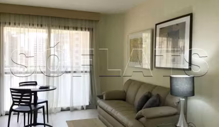 Flat Paulista Wall Street disponível para venda com 49m², 01 dorm e 01 vaga
