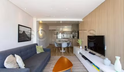 Lindo flat de luxo na Juscelino Kubitschek com 80m² e 1 dorms disponível locação