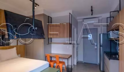 Studio no residencial VN Capote Valente disponível locação 32m² em Pinheiros