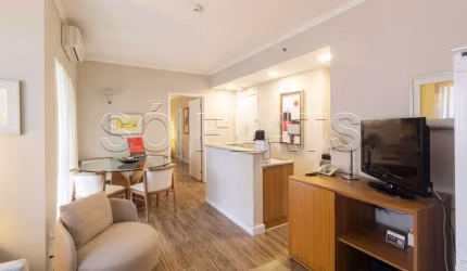 Flat Clarion Faria Lima disponível para venda com 57m², 01 dorm e 02 vagas  de garagem