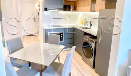 Flat Poeta Drummond disponível para venda com 56 m², 01 dormitório e 01 vaga