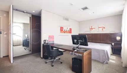 Studio Travel Inn Osasco disponível locação com 32m², 1 dorm e 1 vaga de garagem
