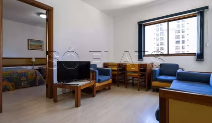 Flat Paulista Park disponível para venda com 45m², 01 dorm e 01 vaga de garagem