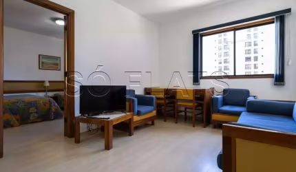 Flat Paulista Park disponível para venda com 45m², 01 dorm e 01 vaga de garagem