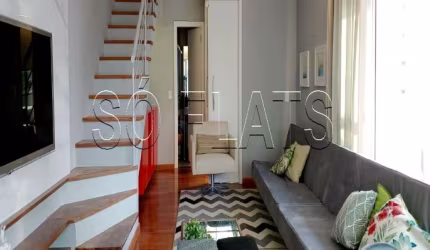 Flat Estanconfor VIlla Olímpia disponível para venda com 109m², 03 dorms e 02 vagas de garagem