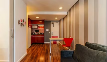 Flat Adagio Moema disponível locação com 37m² e 1 dormitório prox a Av Ibirapuera