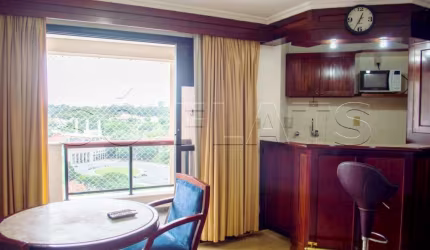 Flat com 1 dorm no coração de Higienópolis disponível para locação