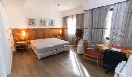 Flat Slaviero Moema 26m² 1 dormitório 1 vaga disponível para locação com entrada imediata