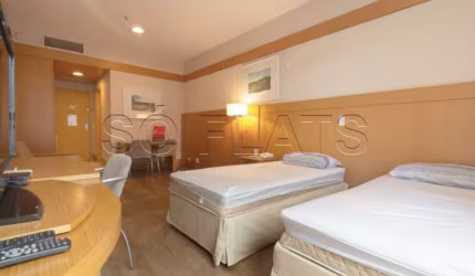 Apartamento em Santana na Avenida Luís Dumont Villares disponível locação 35m²