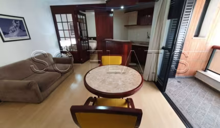 Higienópolis Classic com boa localização, 2 dorms e 2 vagas disponível locação