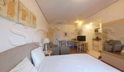 Flat disponível locação em Santo Amaro próximo a Marginal Pinheiros