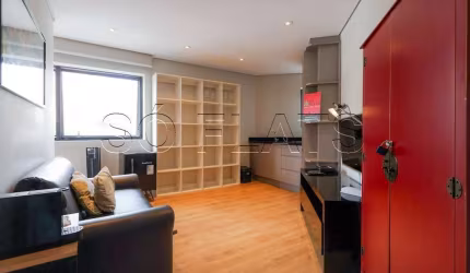Flat Tsue Bienal disponível para venda com 30m² e 01 vaga de garagem