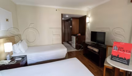 Flat na região do Paraíso, ótima localização e excelente estrutura ,