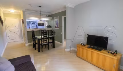 Flat Saint Charles para locação com 2 dorms no Itaim Bibi próximo Av Santo Amaro