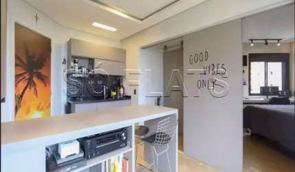 Flat Morumbi Business disponível para locação com 40m², 1 dorm e 1 vaga