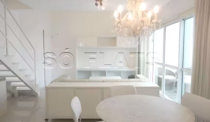Blue Loft na Vila Nova Conceição com 1 dorm e 1 vaga disponível para locação