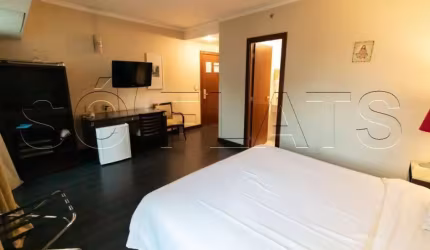 Flat no Innside Iguatem próximo ao Hospital São Luiz disponível para locação.