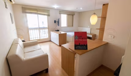 Flat no Jardins Metrópolis, disponível para locação ele contém 27m², 1 dormitório e 1 vaga.