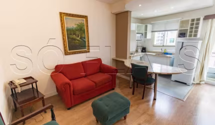 Flat  disponível locação próximo da Avenida das Nações Unidas.