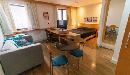 Transamérica Jardins 28m² 1 dormitório 1 vaga disponível para locação no Jardim Paulista.