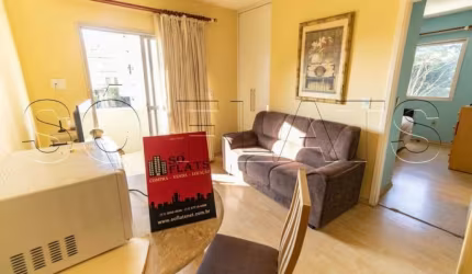 Plaza Concord Flat na Bela Vista disponível para locação com 1 dorm e 1 vaga